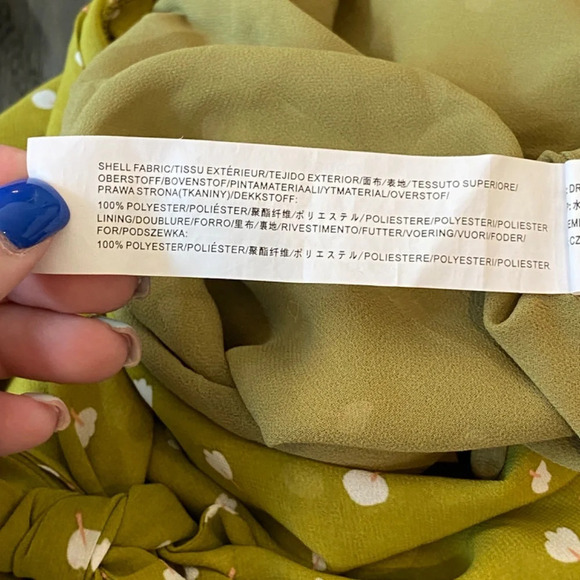 J.O.A. Strappy floral dot Jumpsuit Romper Green White 33598 - Picture 11 of 12